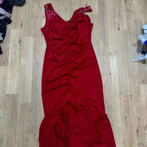 Red Mermaid Dress/Formal
